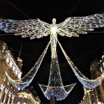 Outdoor Christmas decoration angel