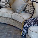 luxury velvet couch