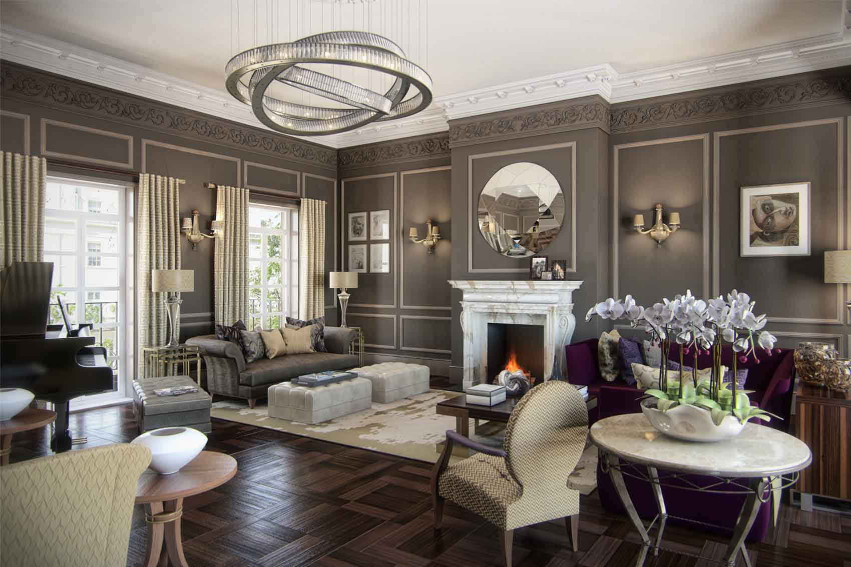 Belgravia Town House | 7 Floor Home Updated & Rejuvinated