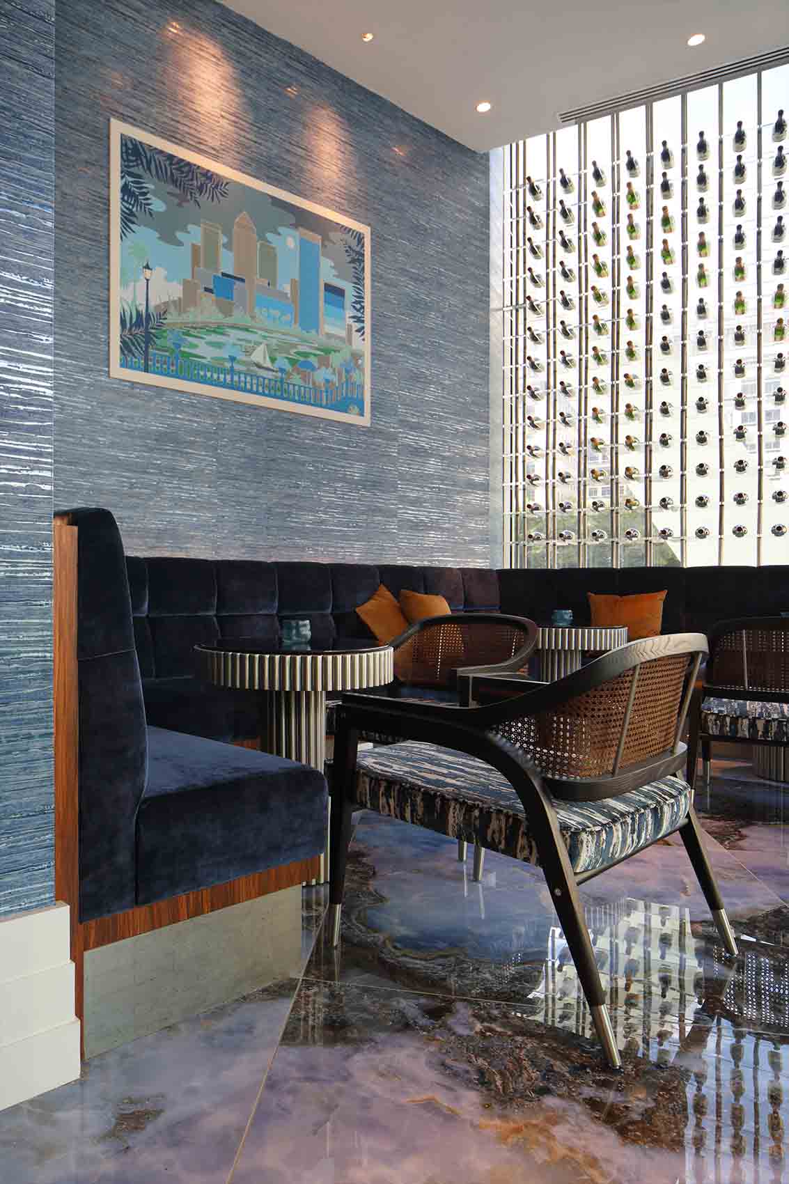 Canary Wharf Restaurant | Luxurious Restaurant Interior Design