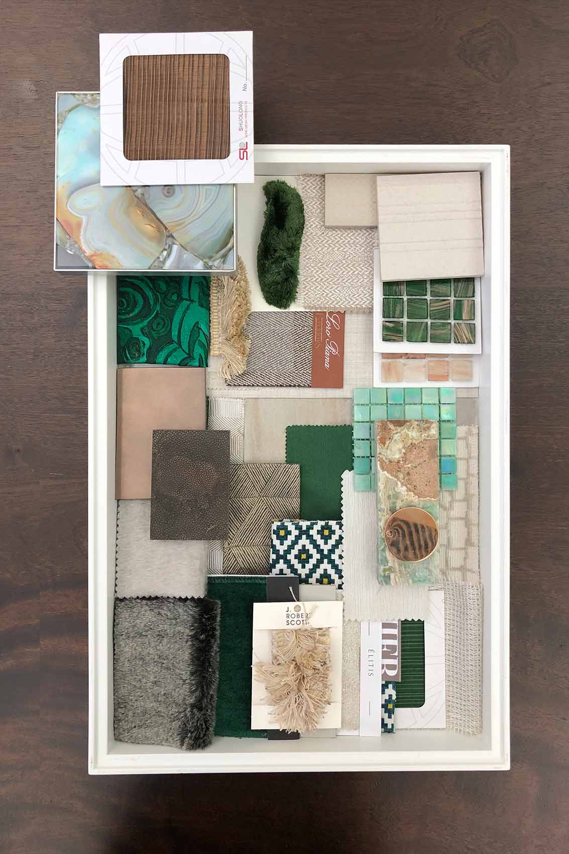 Deco Inspired Family Room