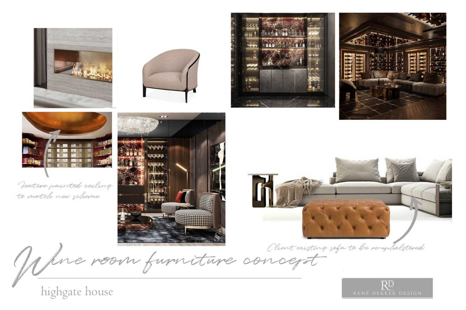 Highgate House Wine Room | Luxury Wine Room Remodel